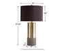 Jacek Table Lamp (Set of 2) - Yulissa Home Furnishings (NJ)