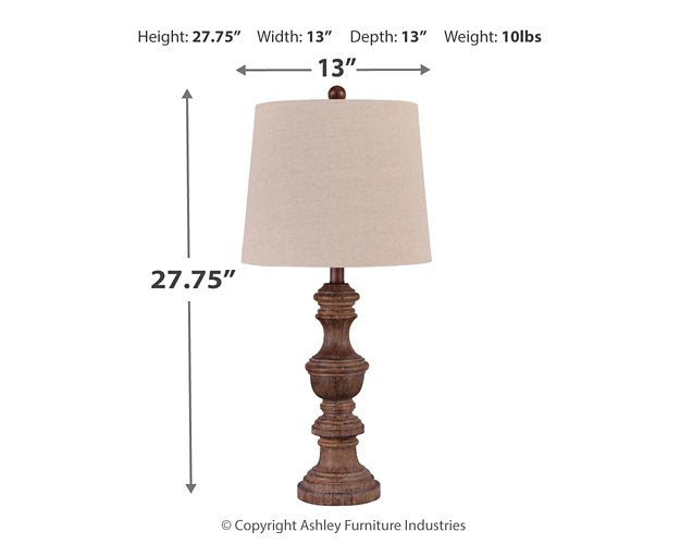 Magaly Table Lamp (Set of 2) - Yulissa Home Furnishings (NJ)