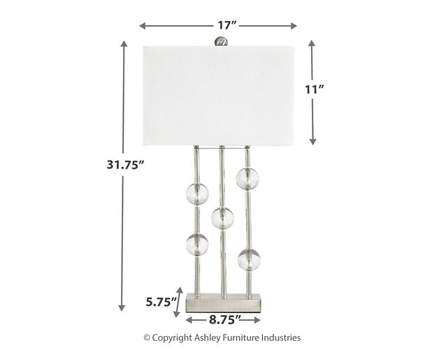 Jaala Table Lamp - Yulissa Home Furnishings (NJ)