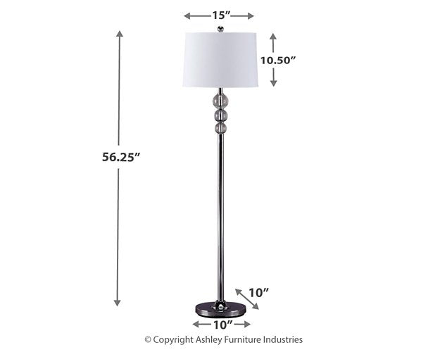 Joaquin Floor Lamp - Yulissa Home Furnishings (NJ)