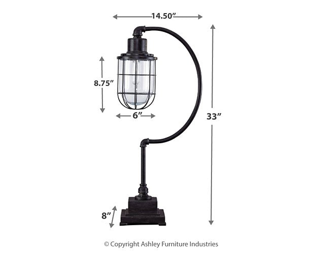 Jae Desk Lamp - Yulissa Home Furnishings (NJ)