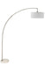 Jess Brushed Steel Arch Lamp image