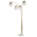 Elouise Sand Gold Arch Lamp image