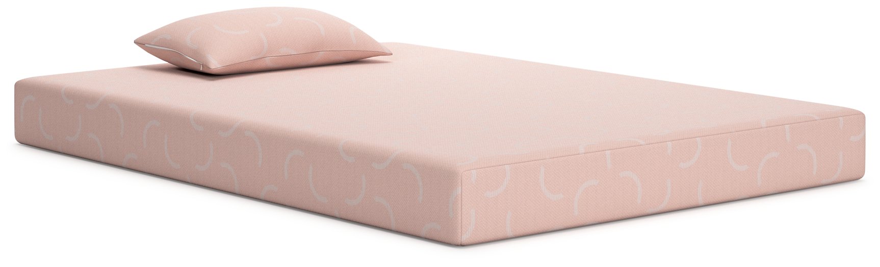 iKidz Coral Mattress and Pillow - Yulissa Home Furnishings (NJ)