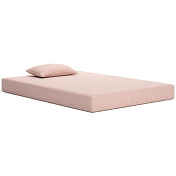 iKidz Coral Mattress and Pillow - Yulissa Home Furnishings (NJ)