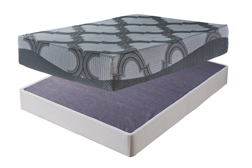 12 Inch Ashley Hybrid Mattress Set - Yulissa Home Furnishings (NJ)