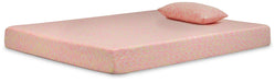 iKidz Pink Mattress and Pillow - Yulissa Home Furnishings (NJ)