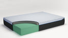 12 Inch Chime Elite Foundation with Mattress - Yulissa Home Furnishings (NJ)