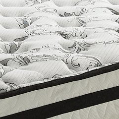 8 Inch Chime Innerspring Mattress Set - Yulissa Home Furnishings (NJ)