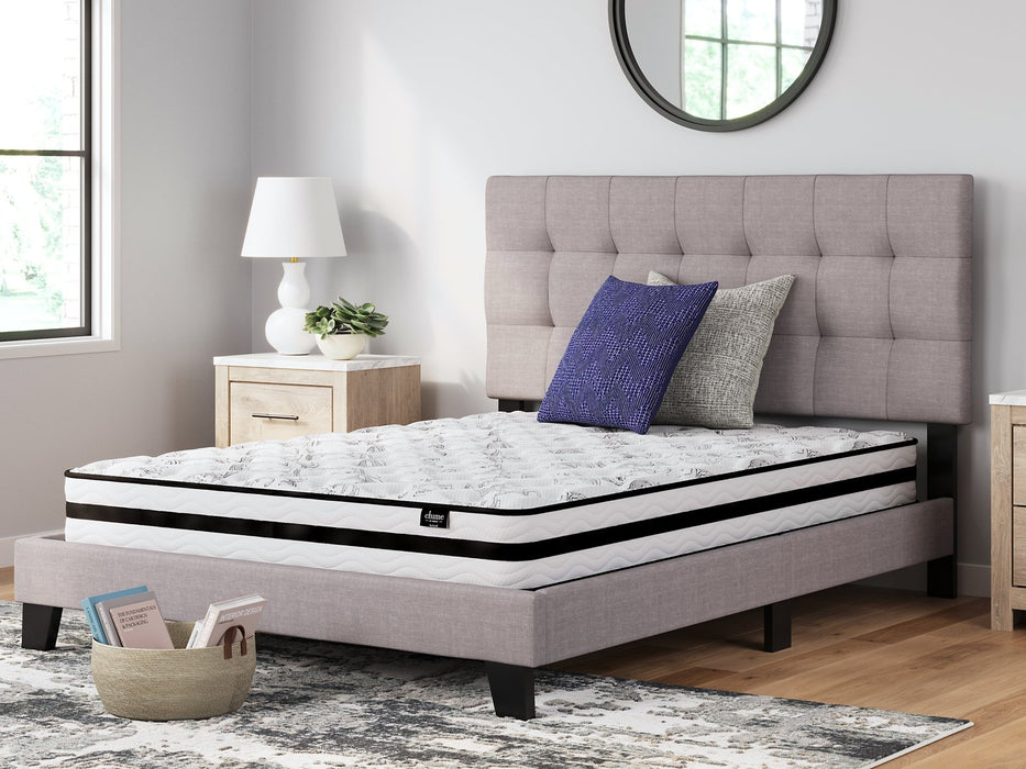 8 Inch Chime Innerspring Mattress Set - Yulissa Home Furnishings (NJ)