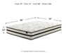 Chime 10 Inch Hybrid Mattress Set - Yulissa Home Furnishings (NJ)