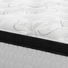 Chime 12 Inch Hybrid 2-Piece Mattress Set - Yulissa Home Furnishings (NJ)