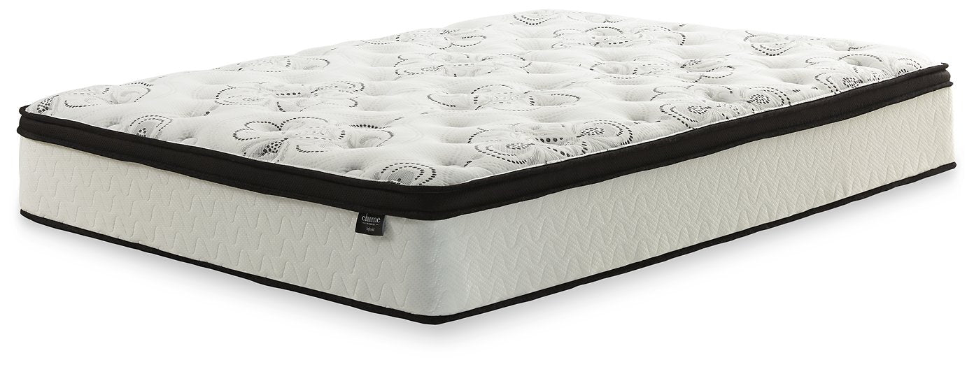 Chime 12 Inch Hybrid Mattress Set - Yulissa Home Furnishings (NJ)