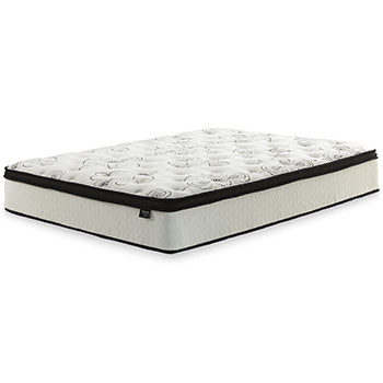 Chime 12 Inch Hybrid 2-Piece Mattress Set - Yulissa Home Furnishings (NJ)