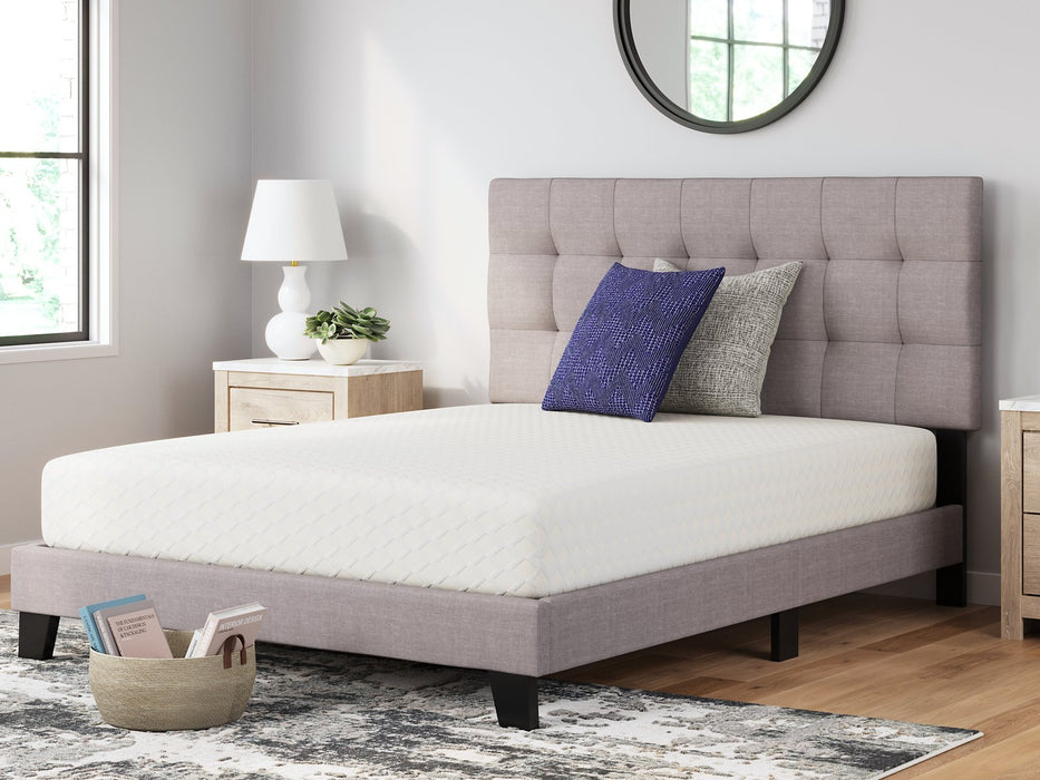 10 Inch Chime Memory Foam Mattress in a Box - Yulissa Home Furnishings (NJ)