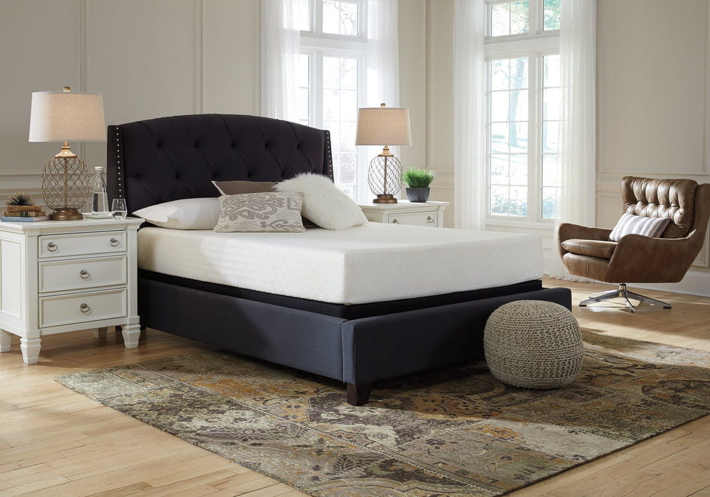 10 Inch Chime Memory Foam Mattress in a Box - Yulissa Home Furnishings (NJ)