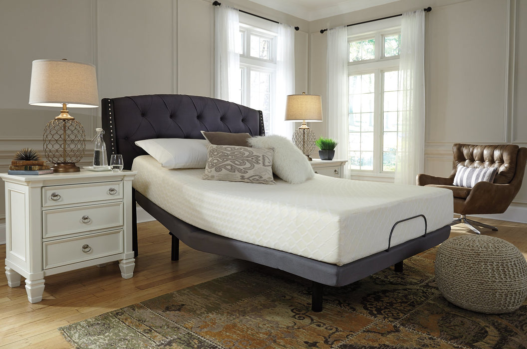 10 Inch Chime Memory Foam Mattress in a Box - Yulissa Home Furnishings (NJ)