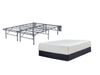 Chime 12 Inch Memory Foam Mattress Set - Yulissa Home Furnishings (NJ)