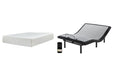 Chime 12 Inch Memory Foam Mattress Set - Yulissa Home Furnishings (NJ)