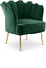 Jester Green Velvet Accent Chair image