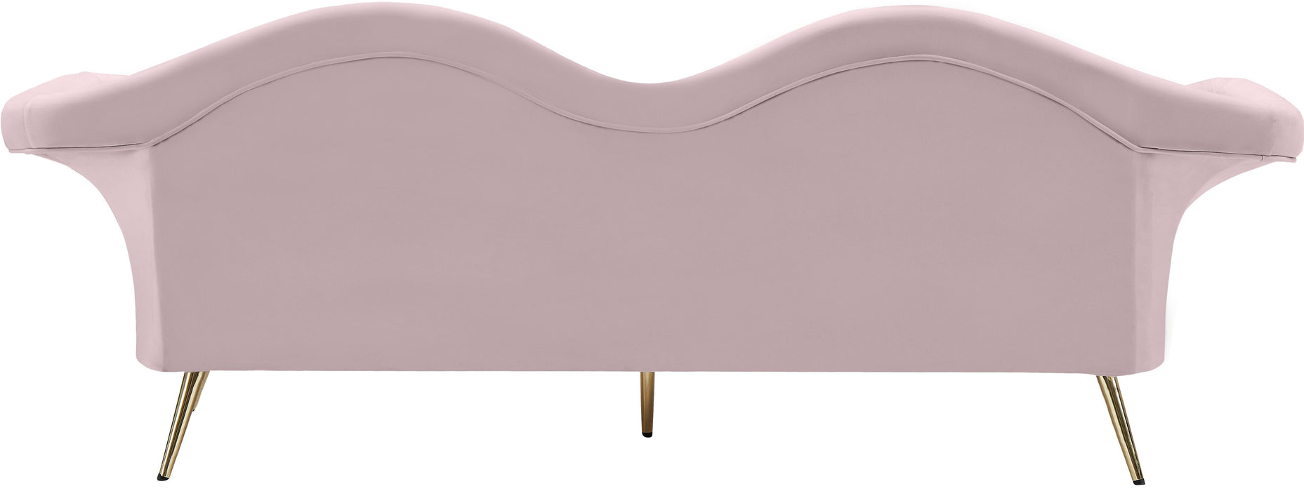 Lips Pink Velvet Sofa