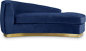 Julian Navy Velvet Chaise image