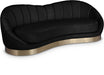 Shelly Black Velvet Sofa image