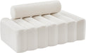 Melody Cream Velvet Loveseat image