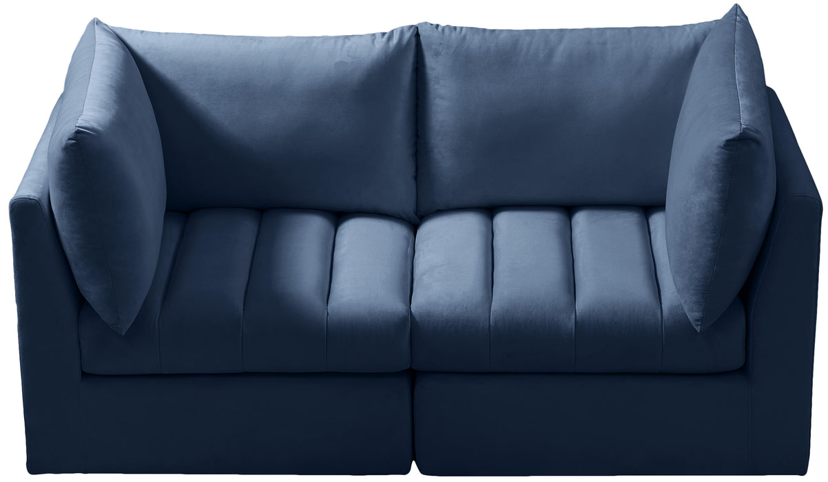 Jacob Navy Velvet Modular Sofa