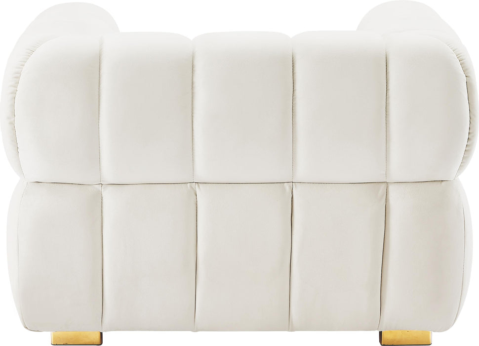 Gwen Cream Velvet Chair