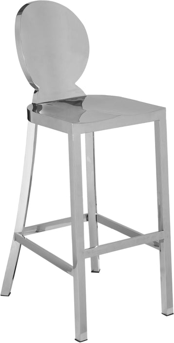 Maddox Chrome Stool