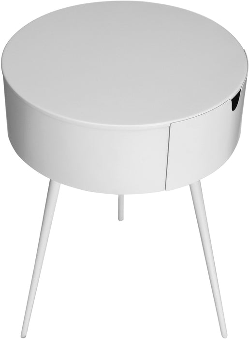 Bali White Night Stand