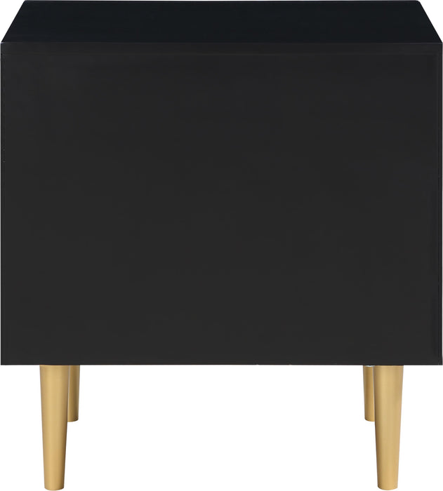 Zayne Black Night Stand