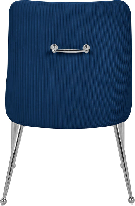 Ace Navy Velvet Dining Chair