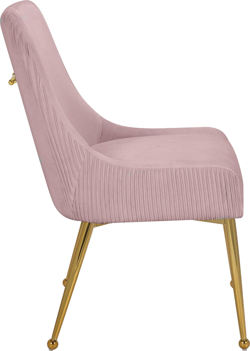 Ace Pink Velvet Dining Chair