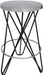 Mercury Black / Silver Counter Stool image