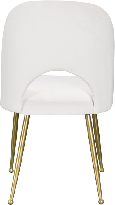 Logan Cream Velvet Dining Chair