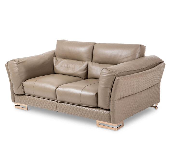 Monica Leather Loveseat SKU: LO00013