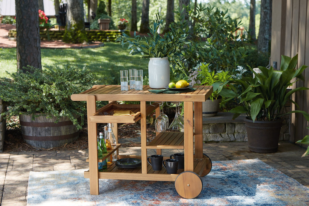 Kailani Serving Cart - Yulissa Home Furnishings (NJ)