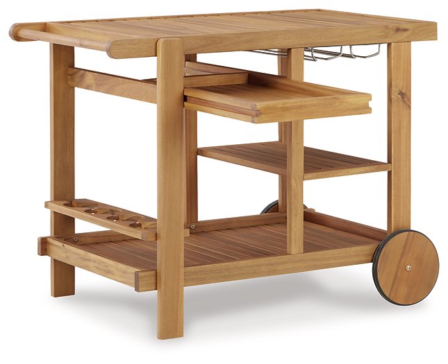 Kailani Serving Cart - Yulissa Home Furnishings (NJ)