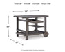 Kailani Serving Cart - Yulissa Home Furnishings (NJ)