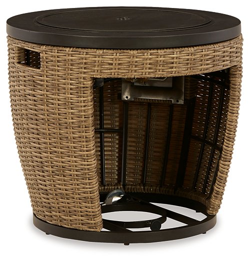 Malayah Fire Pit - Yulissa Home Furnishings (NJ)