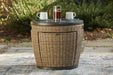 Malayah Fire Pit - Yulissa Home Furnishings (NJ)