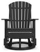 Hyland wave Outdoor Swivel Glider Chair - Yulissa Home Furnishings (NJ)