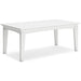 Hyland wave Outdoor Coffee Table - Yulissa Home Furnishings (NJ)