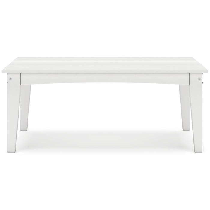 Hyland wave Outdoor Coffee Table - Yulissa Home Furnishings (NJ)