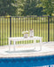 Hyland wave Outdoor Coffee Table - Yulissa Home Furnishings (NJ)