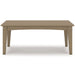 Hyland wave Outdoor Coffee Table - Yulissa Home Furnishings (NJ)