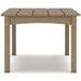 Hyland wave Outdoor Coffee Table - Yulissa Home Furnishings (NJ)