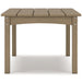 Hyland wave Outdoor Coffee Table - Yulissa Home Furnishings (NJ)